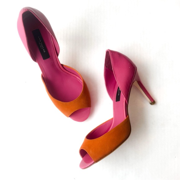 Ann Taylor Shoes - Ann Taylor perfect colorblock d'orsay pump ❤️
